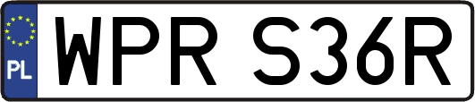 WPRS36R