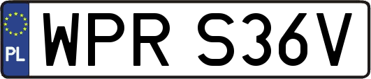 WPRS36V