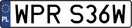 WPRS36W