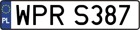 WPRS387