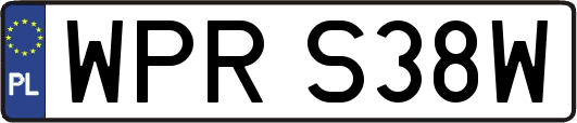 WPRS38W