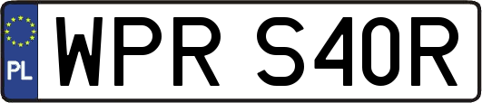 WPRS40R