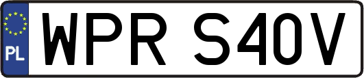 WPRS40V