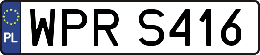 WPRS416