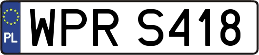 WPRS418