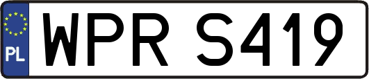 WPRS419