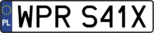WPRS41X