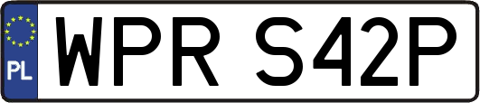 WPRS42P