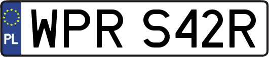 WPRS42R