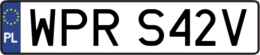 WPRS42V