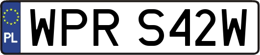 WPRS42W