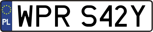 WPRS42Y