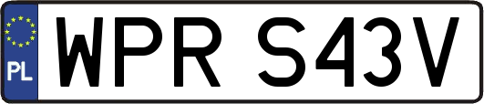 WPRS43V