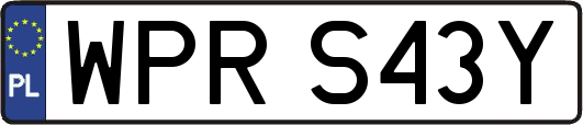 WPRS43Y