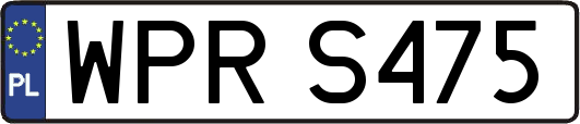 WPRS475