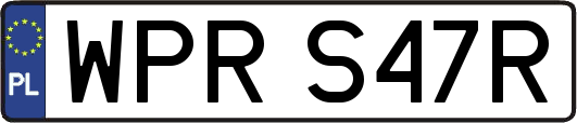 WPRS47R