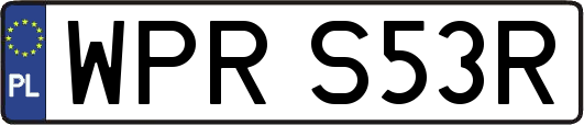 WPRS53R