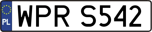 WPRS542