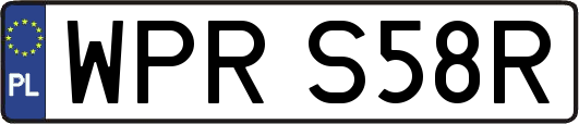 WPRS58R