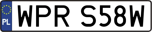 WPRS58W