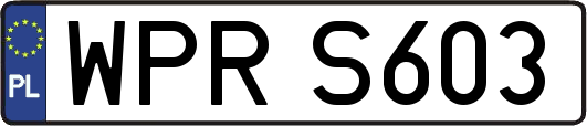 WPRS603