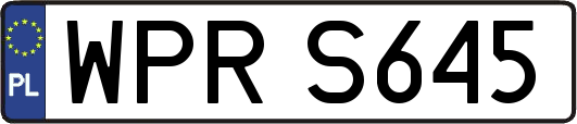 WPRS645