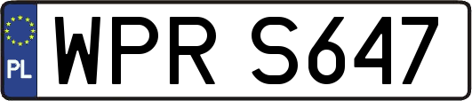 WPRS647