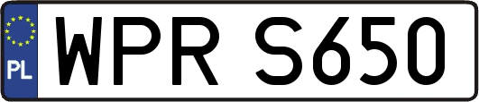 WPRS650