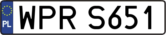 WPRS651
