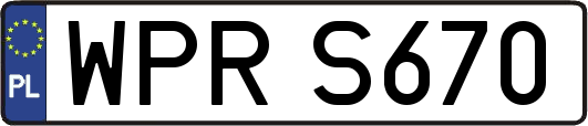 WPRS670