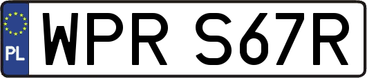 WPRS67R