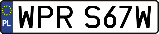 WPRS67W