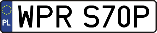 WPRS70P
