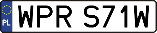 WPRS71W