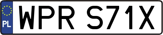 WPRS71X