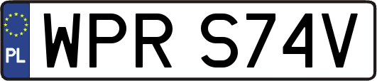 WPRS74V