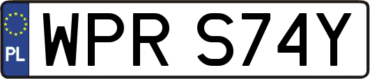 WPRS74Y
