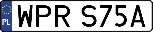 WPRS75A