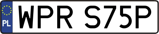 WPRS75P