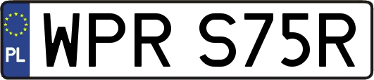 WPRS75R