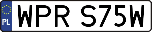 WPRS75W