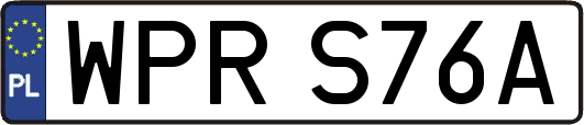 WPRS76A
