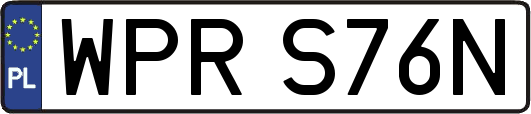 WPRS76N