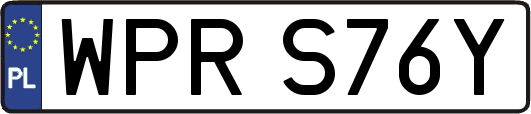 WPRS76Y