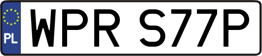 WPRS77P