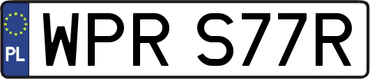 WPRS77R