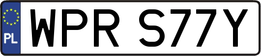 WPRS77Y
