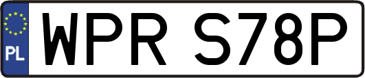 WPRS78P