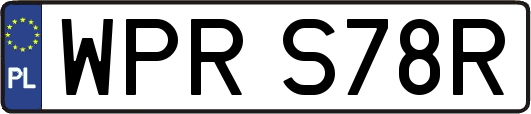 WPRS78R