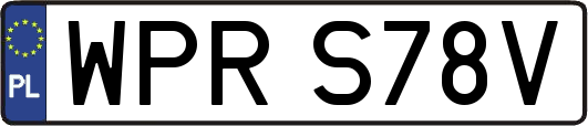 WPRS78V